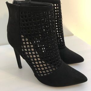Anne Michelle heels bootie cage